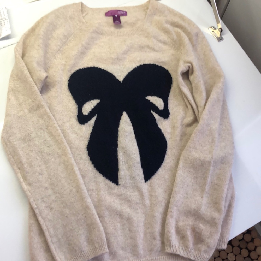 Cashmere Girls Aqua sweater